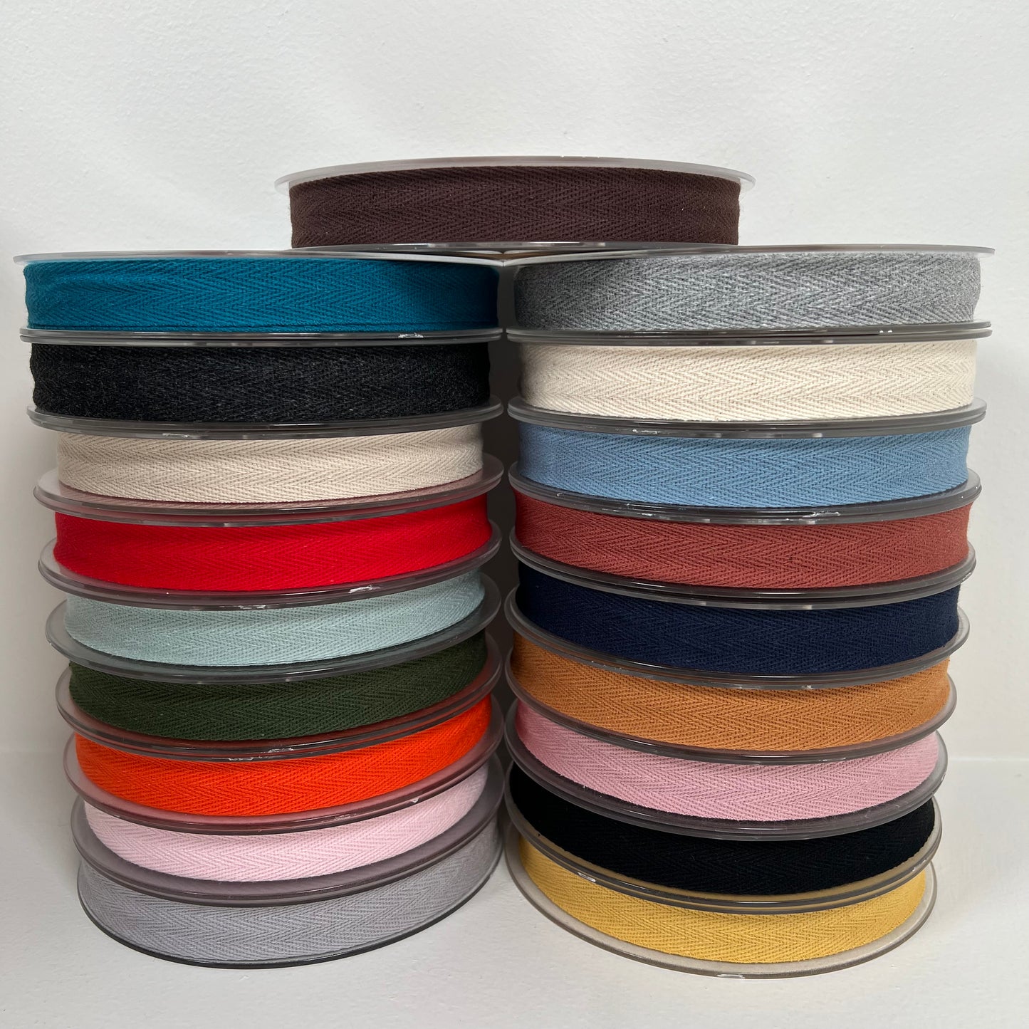 Cotton Twill Tape (Multiple Colors) - sold per Meter