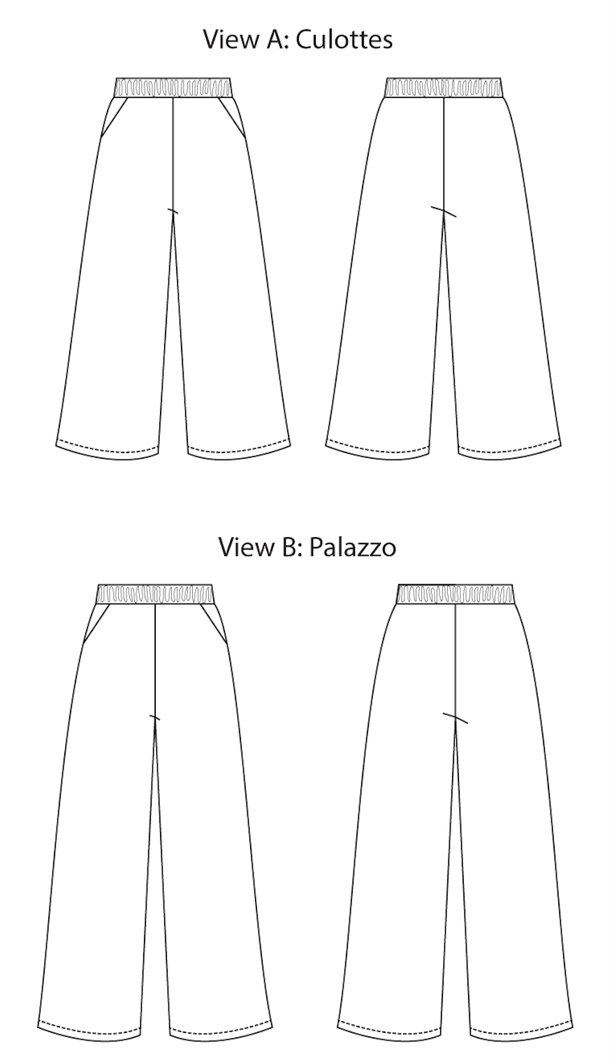 Tyra Trousers PDF Pattern - Ploen Patterns