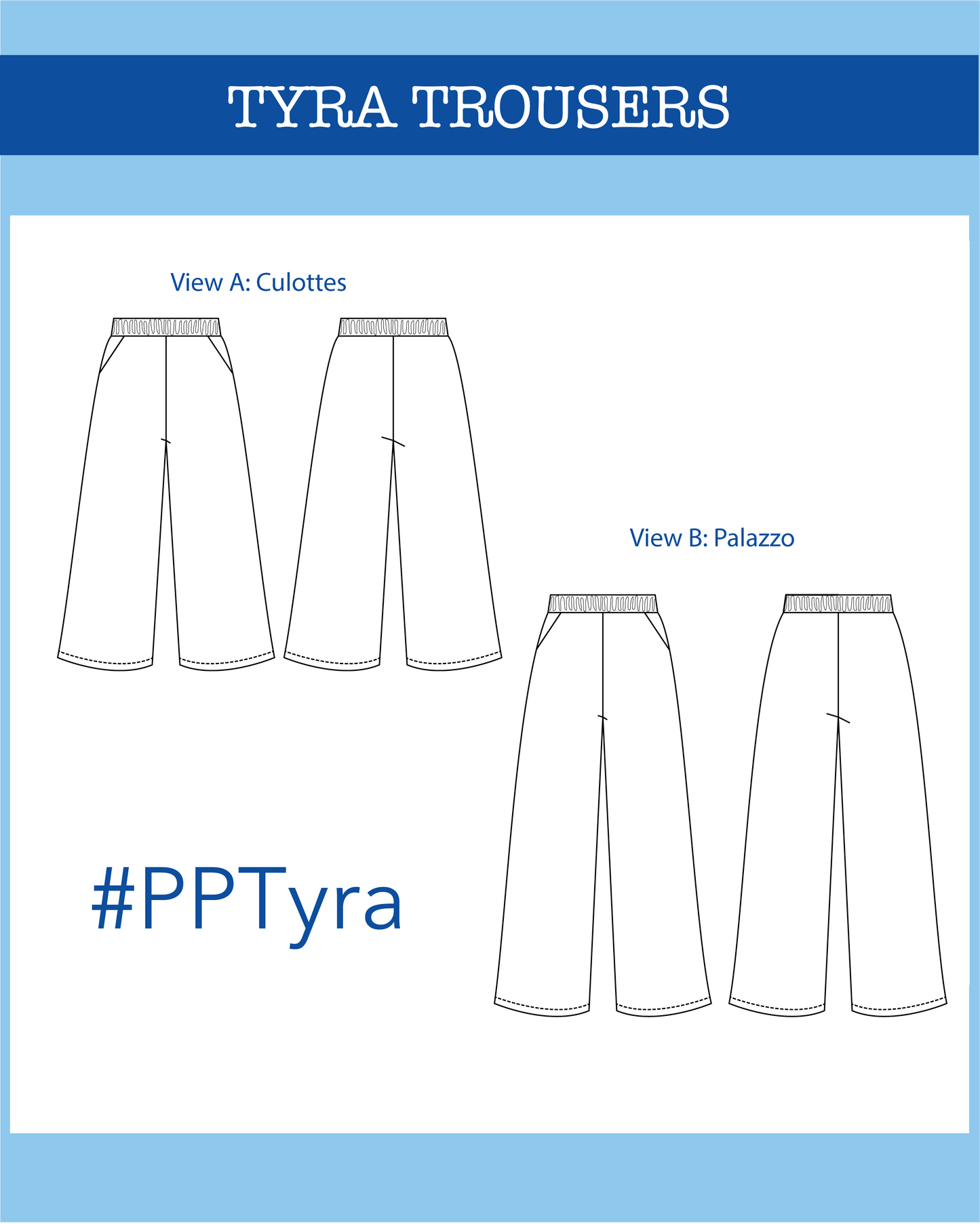 Tyra Trousers PDF Pattern - Ploen Patterns