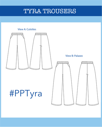 Tyra Trousers PDF Pattern - Ploen Patterns