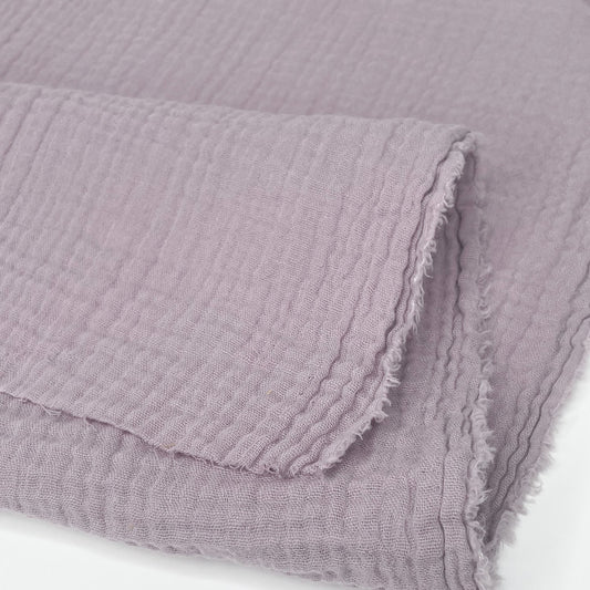 Organic Cotton Double Gauze - Lilac