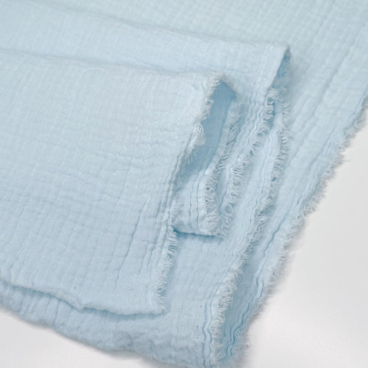 Organic Cotton Double Gauze - Sky