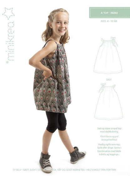 A - Top - Minikrea - Pattern - 4 - 10 yr - Simplifi Fabric