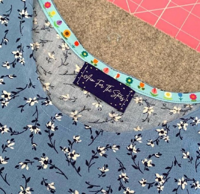 "AIM FOR THE STARS" Woven Label Pack - Sew Anonymous - Simplifi Fabric