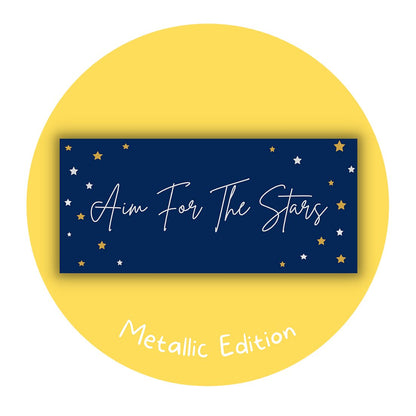 "AIM FOR THE STARS" Woven Label Pack - Sew Anonymous - Simplifi Fabric