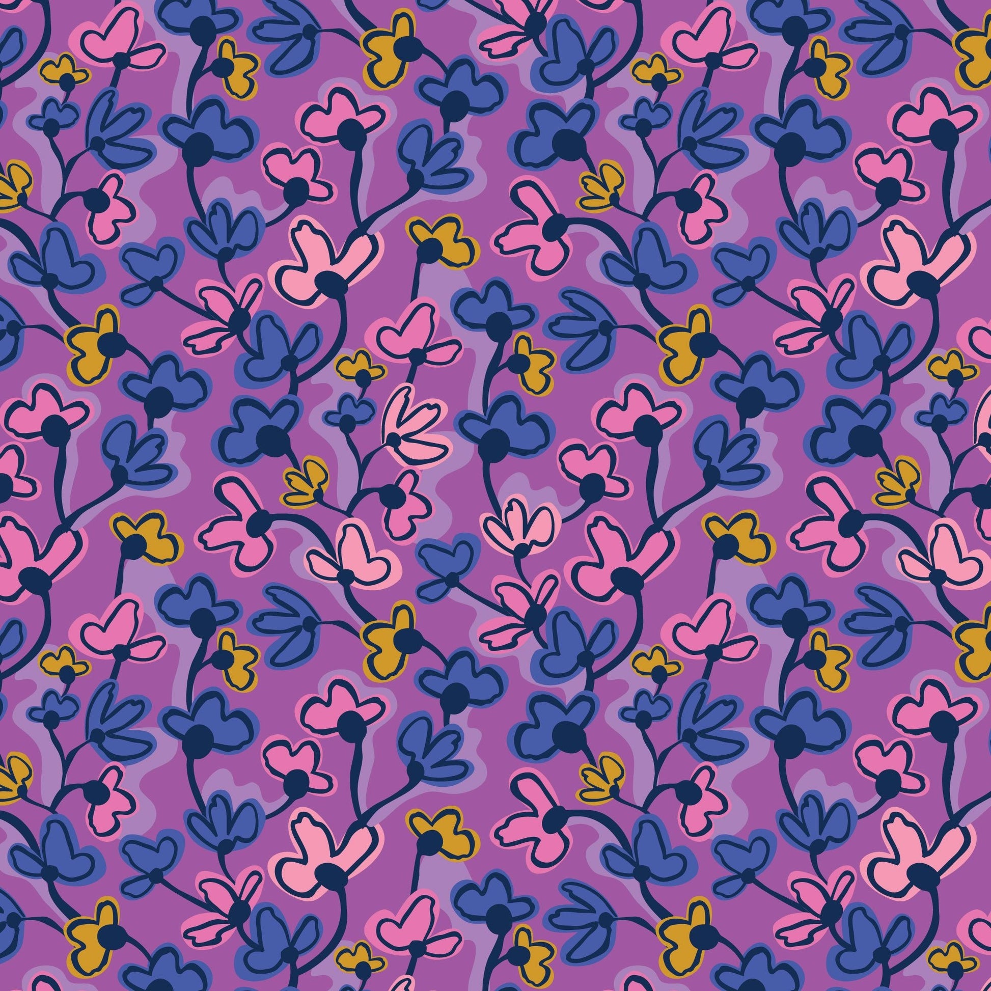 Alluring Vines - Wonder Jungle - Pip & Lo - Cloud 9 Fabrics - Poplin - Simplifi Fabric
