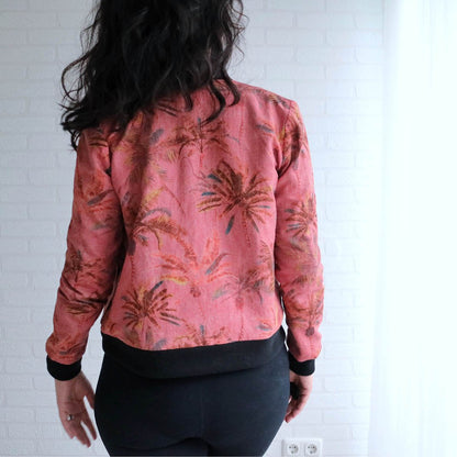 Amelia Bomber Jacket Womens Paper Pattern - Wardrobe by Me - Simplifi Fabric