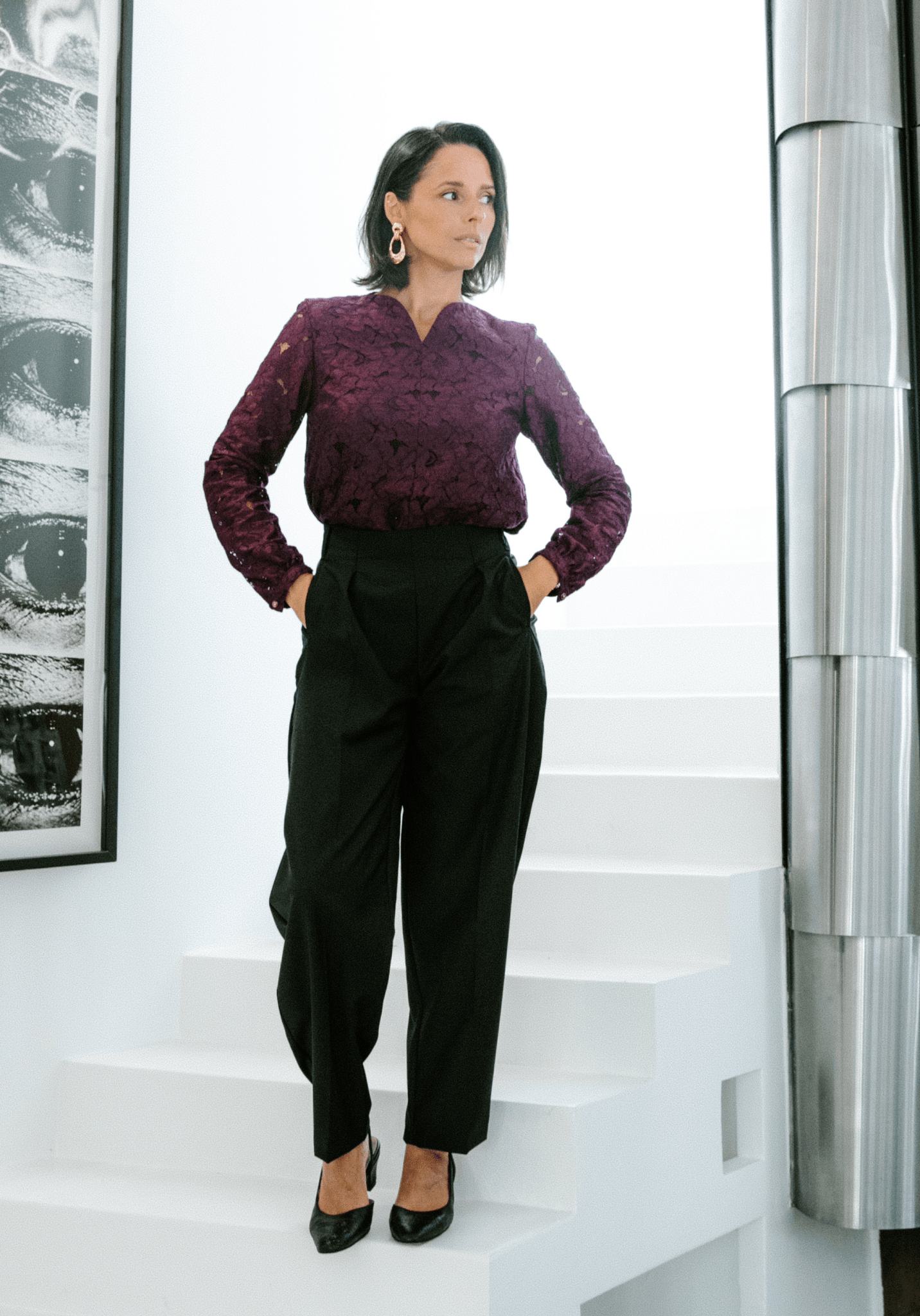 Andrea Trousers Paper Sewing Pattern - Maison Fauve - Simplifi Fabric