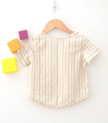 Apple Shirt Childrens Sewing Pattern - Fiona Hanna - Simplifi Fabric