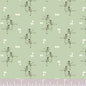 Arabesque - Mint - Piroulette - Arleen Hillier - Birch Fabrics - Poplin - Simplifi Fabric