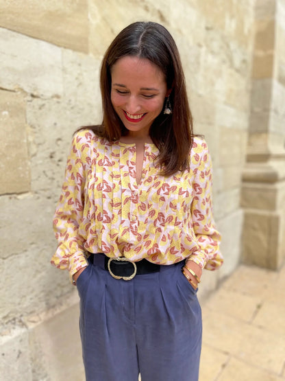 Atlas Shirt Dress Blouse Paper Sewing Pattern - Maison Fauve - Simplifi Fabric