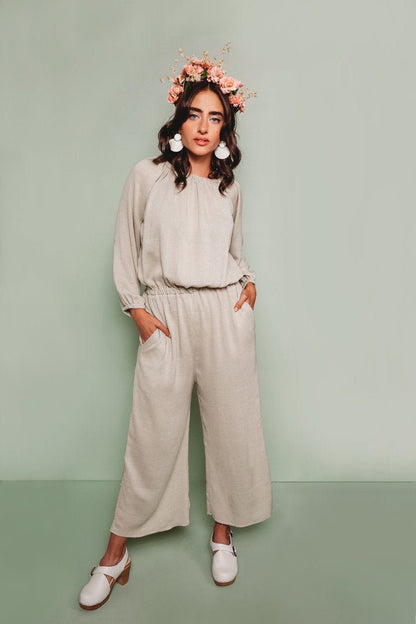 Avenir Jumpsuit Pattern - Friday Pattern Company - Simplifi Fabric