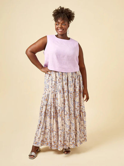 Azure Dress, Skirt & Top Pattern - Closet Core Patterns - Simplifi Fabric