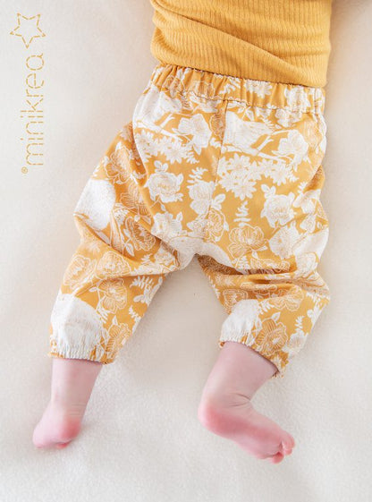 Baby Baggy Pants - Minikrea - Pattern - 0 - 2 Years - Simplifi Fabric