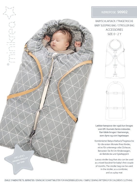 Baby Sleeping Bag - Minikrea - Pattern - Simplifi Fabric