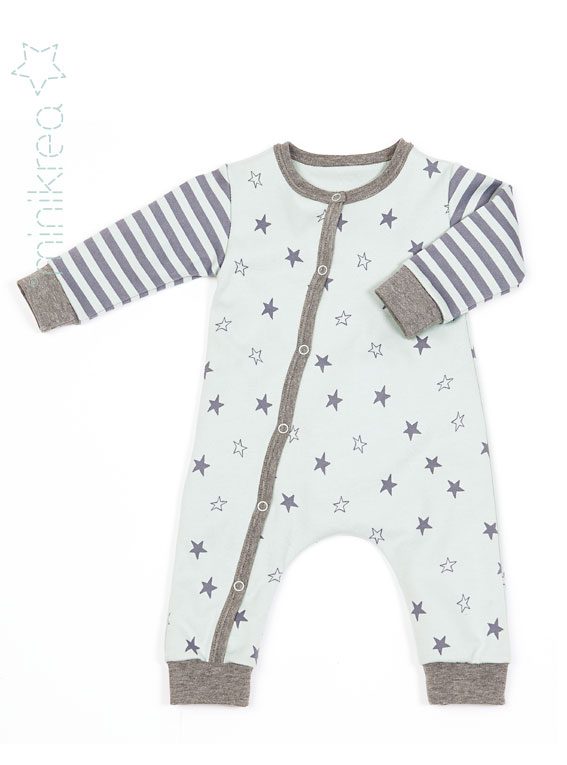 Baby Sleepsuit - Minikrea - Pattern - 0 - 3 Years - Simplifi Fabric