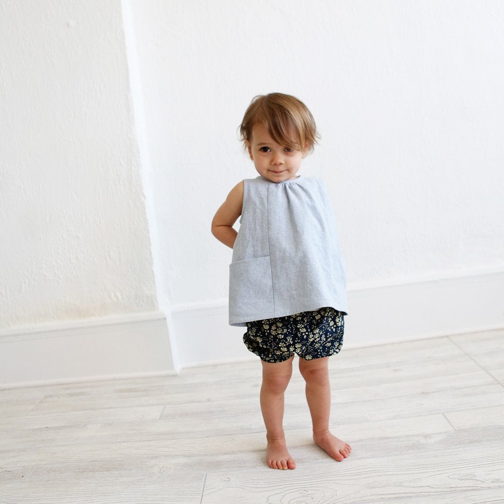 Baby + Toddler Bloomers and Pants - Wiksten - Sewing Pattern - Simplifi Fabric