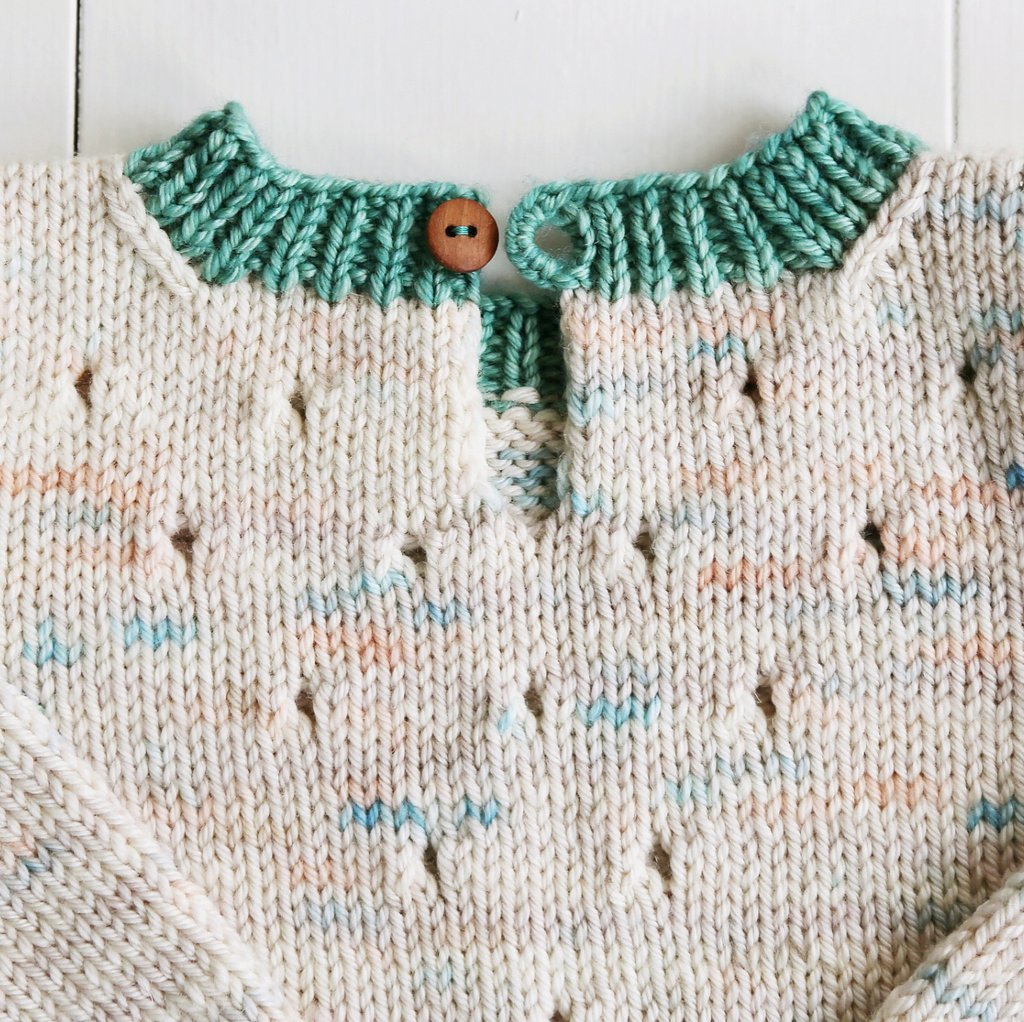 Baby + Toddler Iris Pullover - Wiksten - Knitting Pattern - Simplifi Fabric