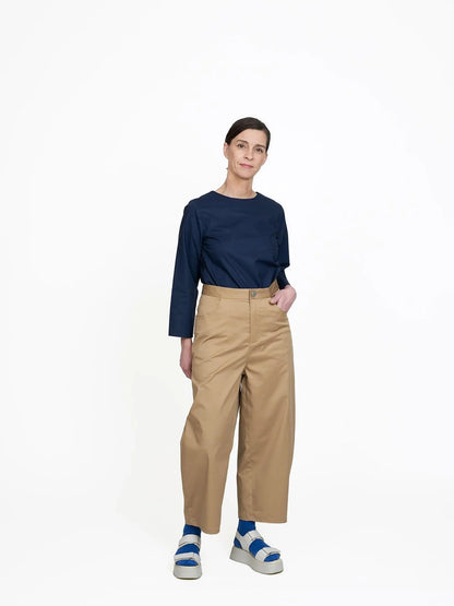 Barrel Leg Trousers Pattern - The Assembly Line - Simplifi Fabric