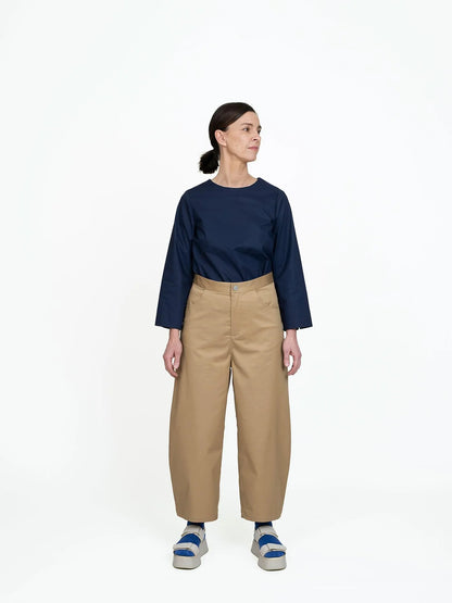 Barrel Leg Trousers Pattern - The Assembly Line