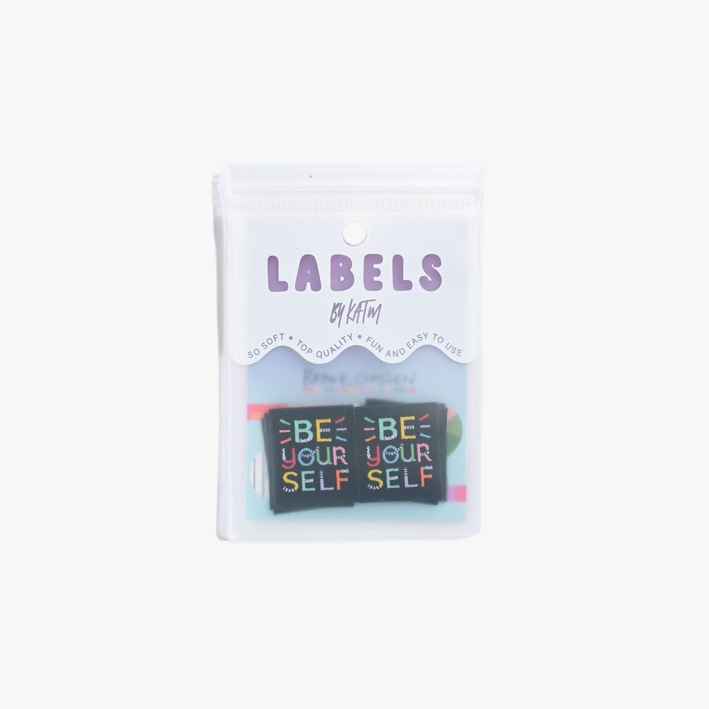 "Be Yourself" KATM x Brook Gossen Woven Labels - Kylie And The Machine - Simplifi Fabric