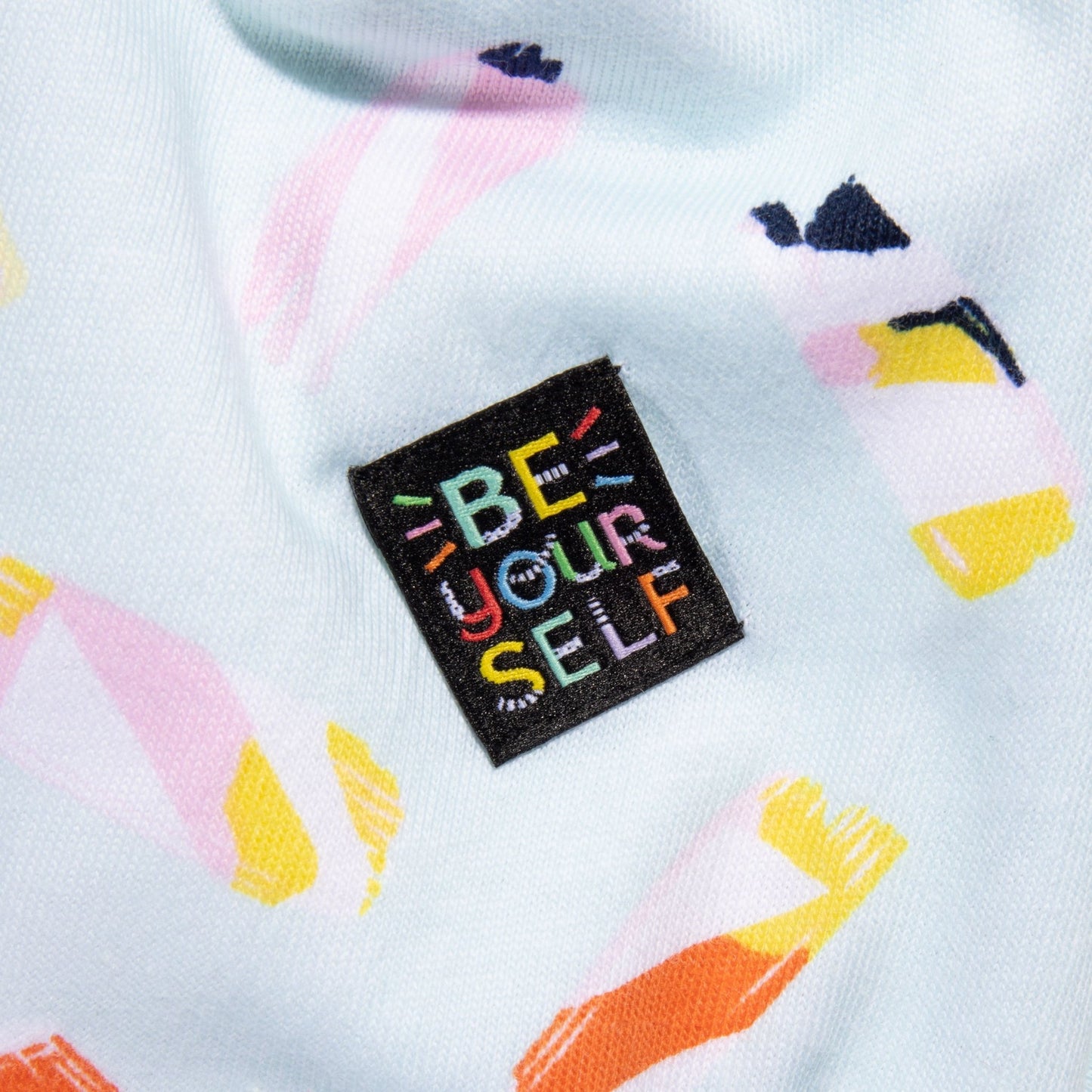 "Be Yourself" KATM x Brook Gossen Woven Labels - Kylie And The Machine - Simplifi Fabric