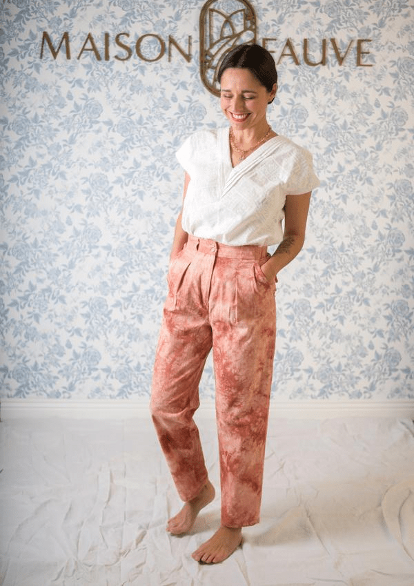 Belem Trousers Paper Sewing Pattern - Maison Fauve - Simplifi Fabric
