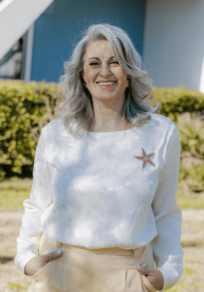 Bellini Blouse Paper Sewing Pattern - Maison Fauve - Simplifi Fabric