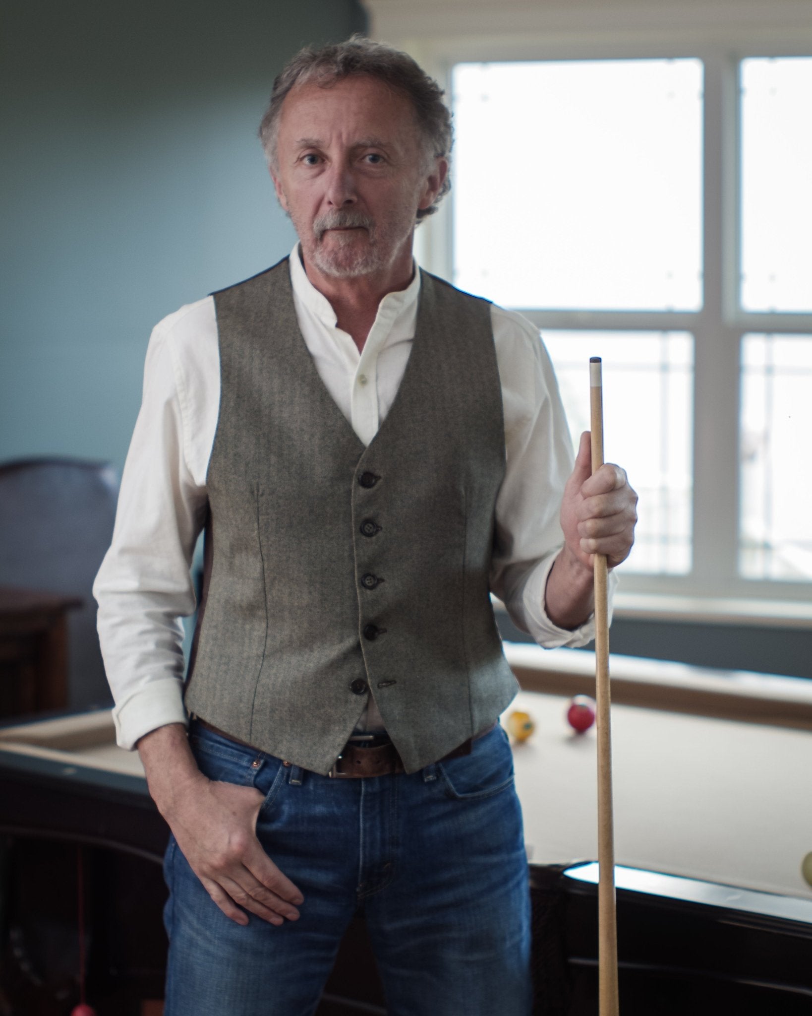 Belvedere Waistcoat Mens PDF Sewing Pattern - Thread Theory - Simplifi Fabric