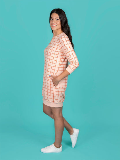 Billie Sweatshirt / Dress Pattern - Tilly And The Buttons - Simplifi Fabric