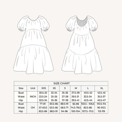 Billow Frocks PDF Pattern - Lydia Naomi - Simplifi Fabric