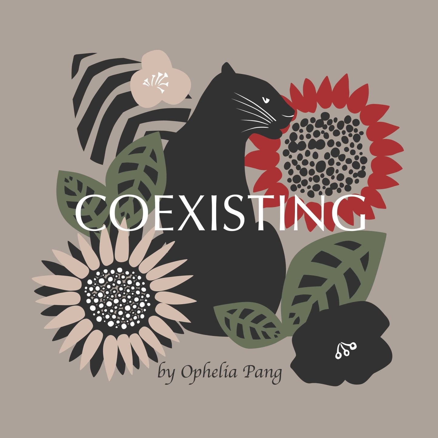 Black Panthers - Coexisting - Ophelia Pang - Cloud 9 Fabrics - Modal Rayon - Simplifi Fabric