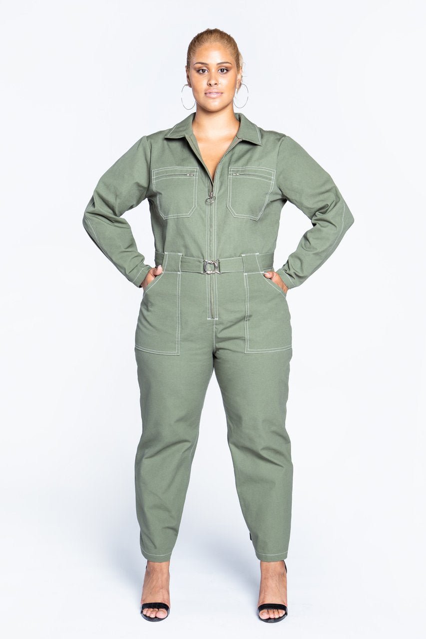 Blanca Flight Suit Pattern - Closet Core Patterns - Simplifi Fabric