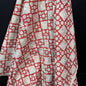 Cedar Block - Burnt Sienna - Bagru Indian Cotton Block Print