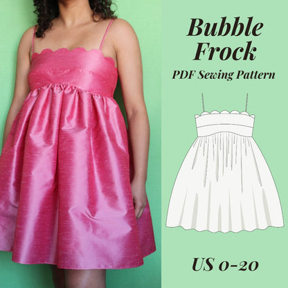 Bubble Frock PDF Pattern - Lydia Naomi - Simplifi Fabric