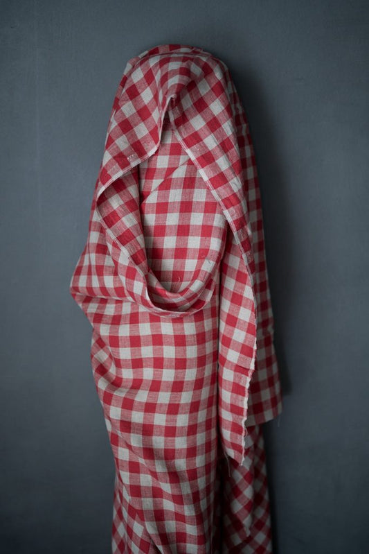 Calamity Red Linen - European Import - Merchant & Mills - Simplifi Fabric