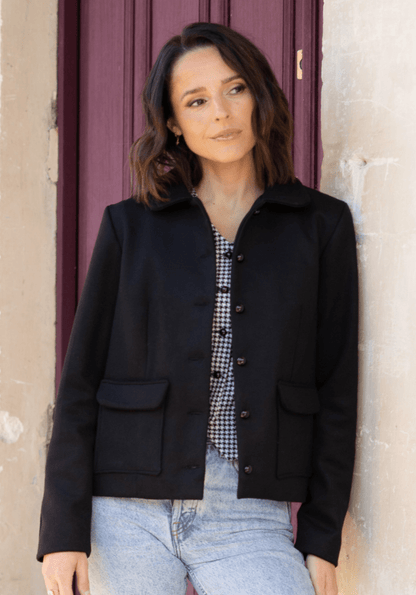 Calypso Jacket Paper Sewing Pattern - Maison Fauve - Simplifi Fabric