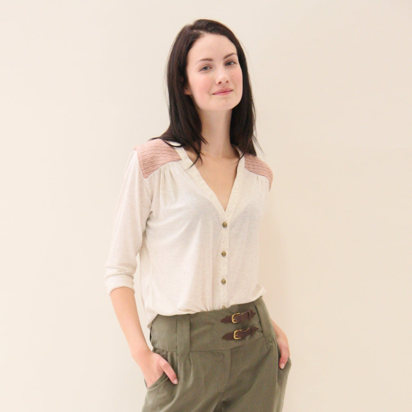 Camas Blouse Womens PDF Sewing Pattern - Thread Theory - Simplifi Fabric