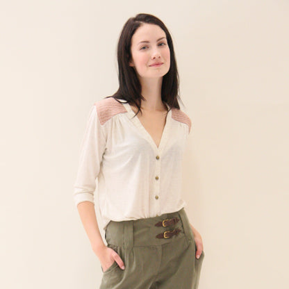 Camas Blouse Womens PDF Sewing Pattern - Thread Theory - Simplifi Fabric