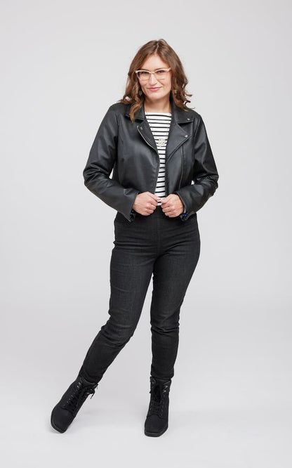 Canton Moto Jacket - Cashmerette - Simplifi Fabric