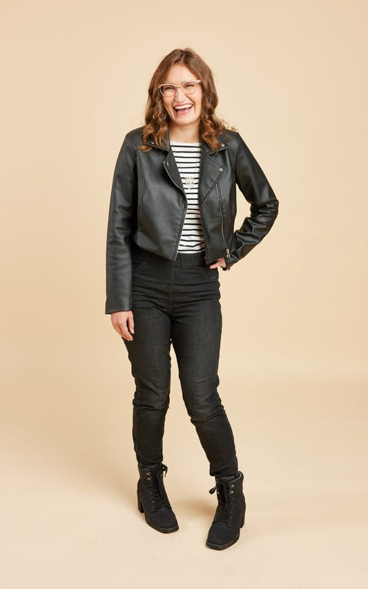 Canton Moto Jacket - Cashmerette - Simplifi Fabric