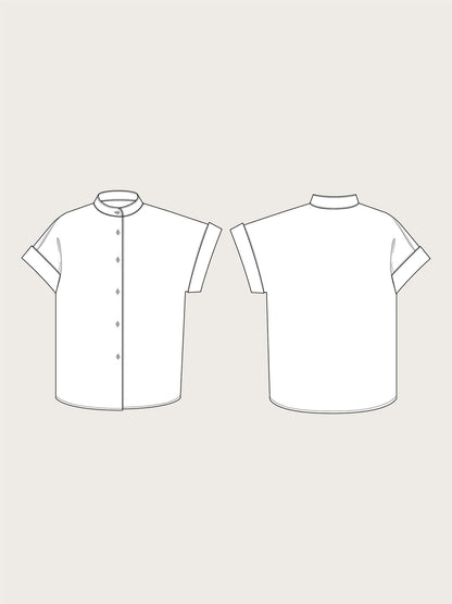 Cap Sleeve Shirt Pattern - The Assembly Line - Simplifi Fabric