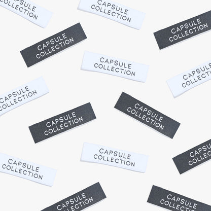 "CAPSULE COLLECTION" Woven Label Pack - Kylie And The Machine - Simplifi Fabric