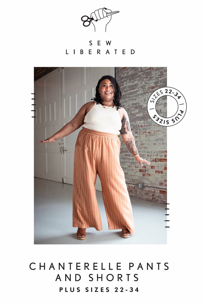 Chantrelle Pants & Shorts Paper Pattern - Sew Liberated (2 size options) - Simplifi Fabric