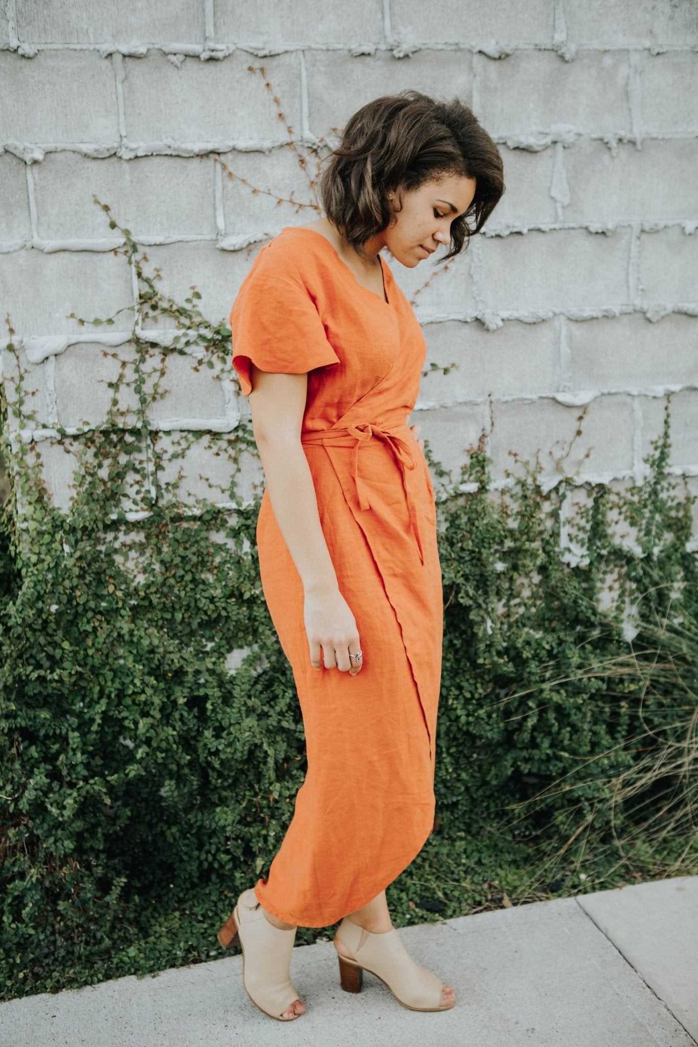 CharliAnne Wrap Dress - Paper Pattern - Sew to Grow - Simplifi Fabric