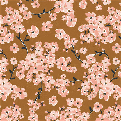 Cherry Blossoms - Enchanted - Hang Tight Studios - Cloud 9 Fabrics - Poplin - Simplifi Fabric