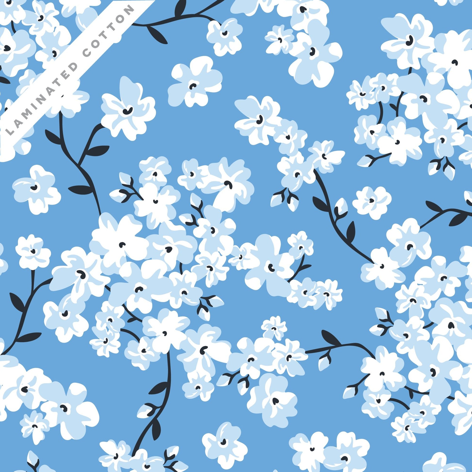 Cherry Blossoms - Hang Tight Studio - Laminated Collective - Cloud9 Fabrics - Simplifi Fabric