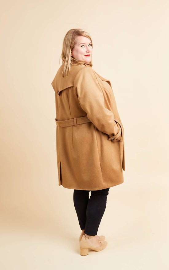 Chilton Trench Coat Paper Pattern - Cashmerette - Simplifi Fabric