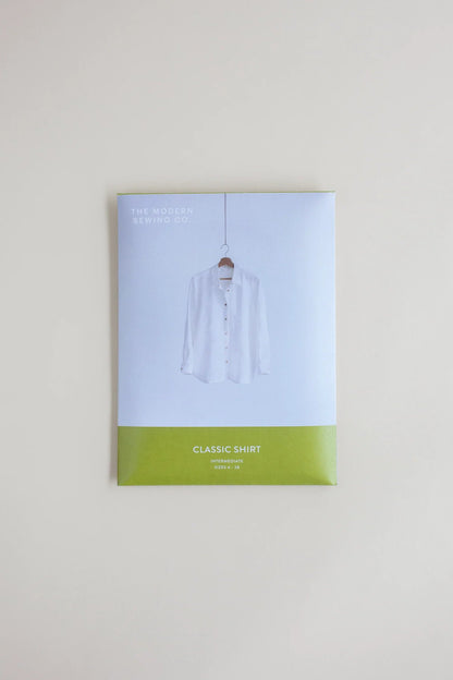 Classic Shirt Paper Pattern - Modern Sewing Co. - Simplifi Fabric