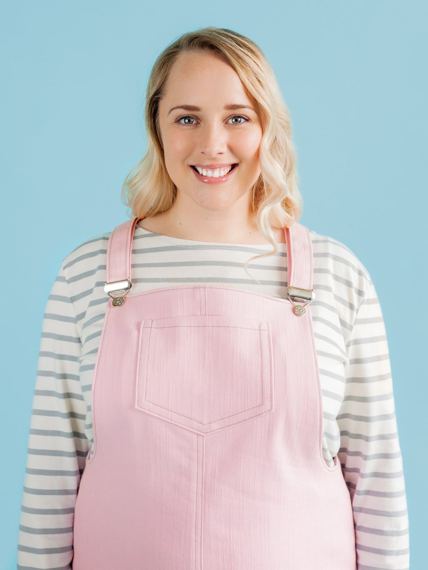 Cleo Dungaree Dress Pattern - Tilly And The Buttons - Simplifi Fabric